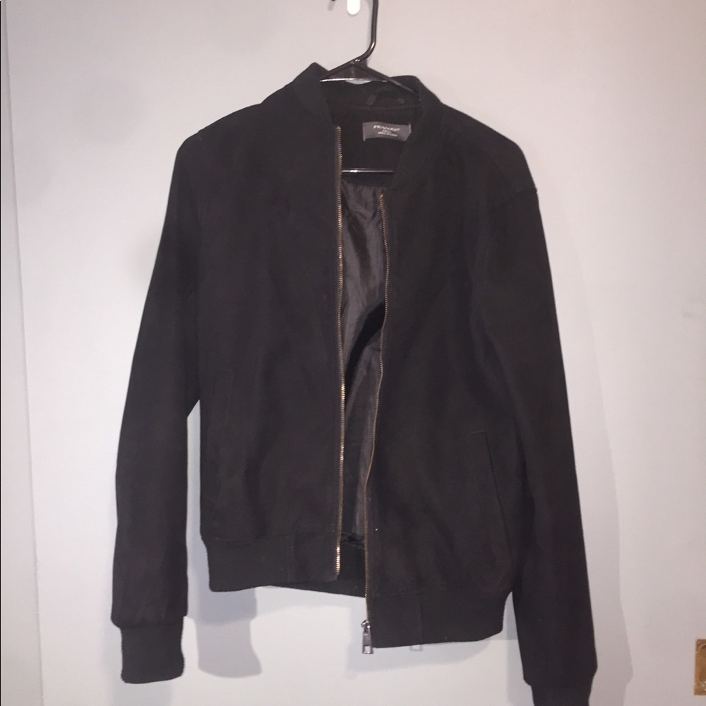 Black Bomber Jacket